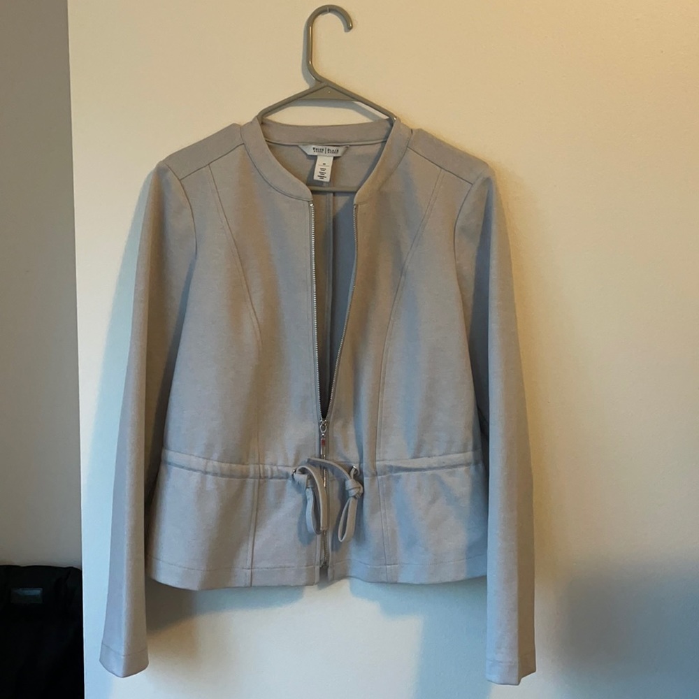 Grey jacket (blazer or peplum-you choose!)